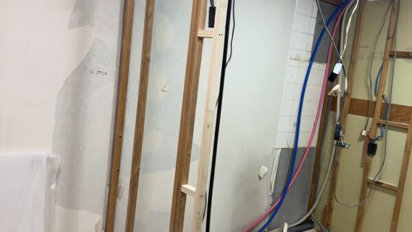 【日野市】にてマンション内装リフォームに伴う木下地工事